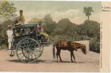 Indien Madras Pferdekutsche * ca. 1920