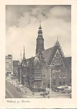 Breslau Rathaus Deutsches Turn- und Sportfest Schlesien * 1938