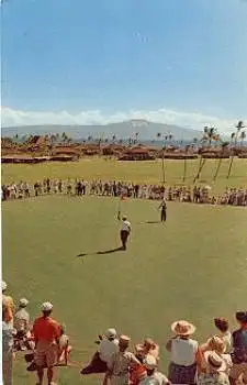 Hawaii Lahaina Golf Course Golfplatz *ca. 1960