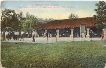 Illinois Jackson Park Chicago Golfplatz Golf Shelter and Links *ca. 1930