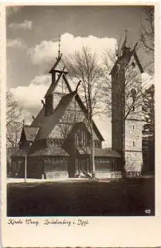 Brückenberg Kirche Wang Schlesien * ca. 1930