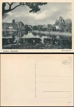 Breslau Oderpartie Schlesien *ca.1940