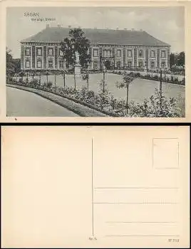 Sagan Schloss Schlesien * ca .1920