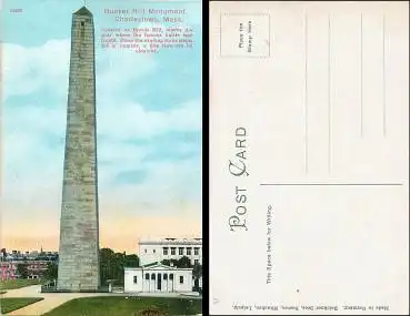 Massachusetts Charlestown Bunker  *ca.1920