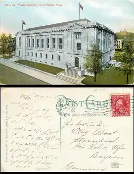 Michigan Grand Rapids, Mich. Federal Building, o 17.9.1912