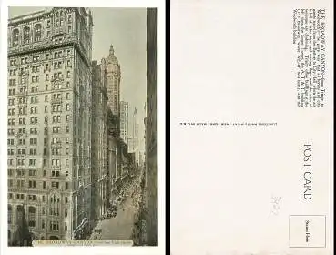 New York City Broadway Canyon *ca.1930