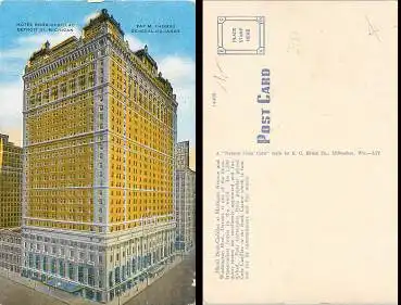 Michigan Detroit Hotel Book-Cadillac *ca.1930