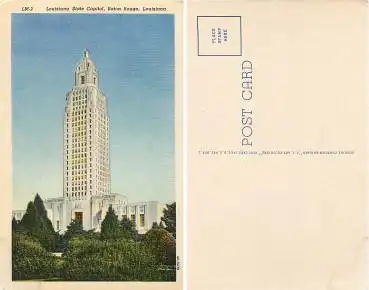 Louisiana State Capitol, Baton Rouge *ca. 1930