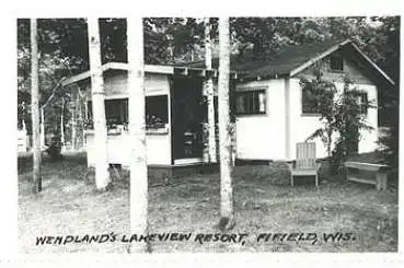 Wendlands Lakeview Resort realityfoto, o ca. 1970
