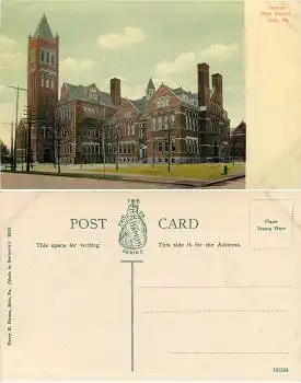 Pennsylvania Erie Central Higt School *ca.1920