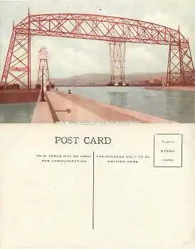 Minnesota Duluth Aerial Bridge ship Canal *ca.1920