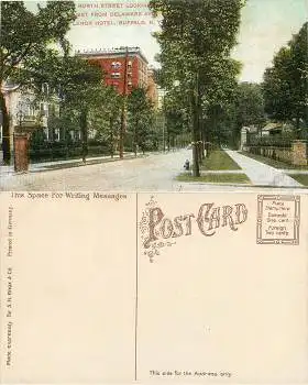 Buffalo N.Y. Lenox Hotel Nordh Street *ca.1910