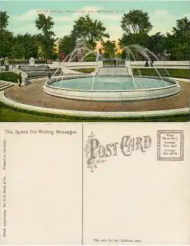 Buffalo N.Y. Gates Circle Delaware Ave. *ca.1910