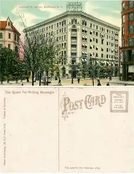 Buffalo N.Y.  Lafayette Hotel *ca.1910