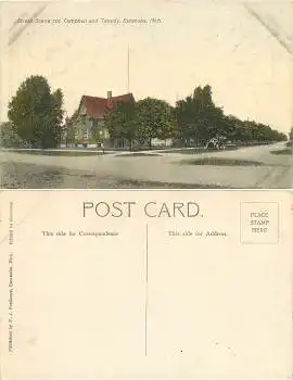 Michigan Escanaba Campbell and Tweedy Ave. *ca.1910