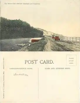 Michigan Escanaba Bay Shore Road *ca.1910