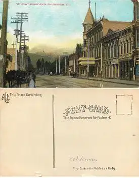 California San Bernardino D Street *ca.1910