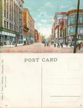 Wisconsin Milwaukee Grand Ave. *ca.1910