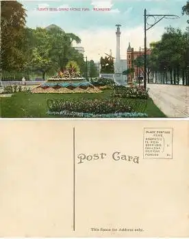 Wisconsin Milwaukee Grand Avenue Park *ca.1910