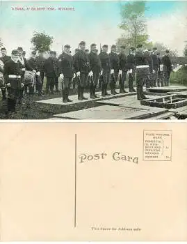 Wisconsin Milwaukee Burial at the Soldiers Home *ca1910