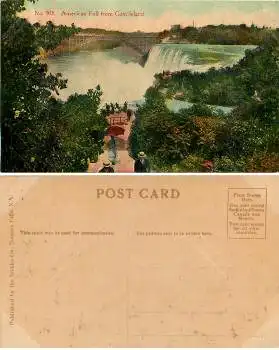 American Fall from Goat Islands *ca.1910