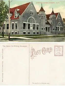 Ohio Sandusky Carnegie Library *ca.1910