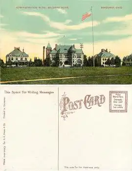 Ohio Sandusky Administration Bldb. Soldiers Home *ca.1910