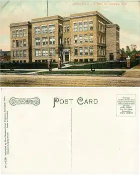 Ohio Cleveland Willson School 55th. *ca.1910