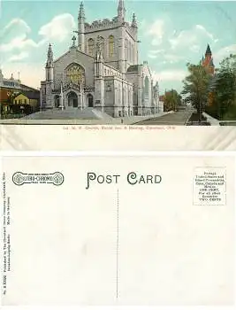 Ohio Cleveland M.E. Church Auclid Ave. *ca.1910