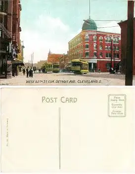 Ohio Cleveland Detroit Ave. *ca.1910