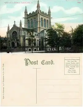 Ohio Cleveland First M.E. Church *ca.1910