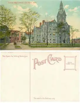Ohio Cleveland Central high School *ca.1910