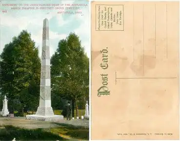 Ohio Ashtabula Monument *ca.1910