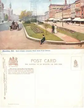 Hamilton Ont. King Street Tucks oilette2410 *ca.1910