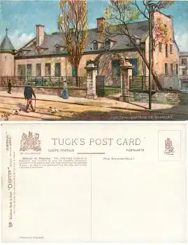 Montreal Chateau de Ramezay Tucks oilette2553 *ca.1910