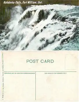 Fort William Ont. Kakabeka Falls *ca.1910