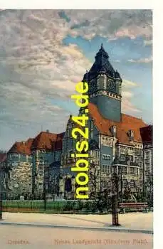 Südvorstadt Dresden Landgericht o 8.10.1910