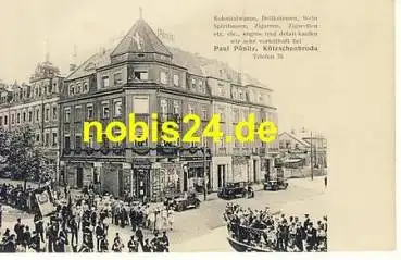 01445 Kötzschenbroda Radebeul Geschäft Pönitz *ca.1915