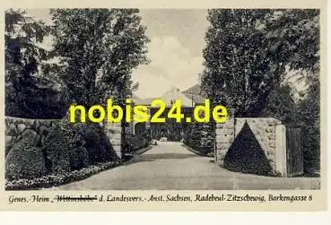 01445 Radebeul Zitzschewig Heim *ca.1950