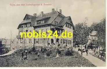 Lockwitzgrund Dresden Gasthof o 16.6.1909