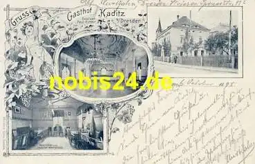 Kaditz Dresden Gasthof  o 7.10.1898
