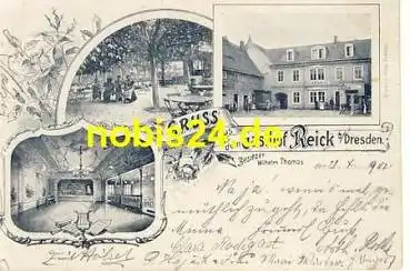 Reick Dresden Gasthof  o 2.4.1901