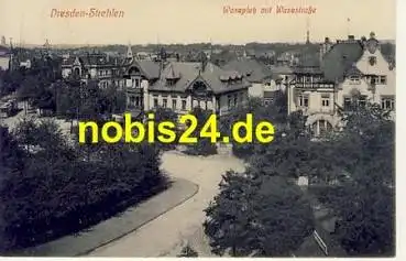 Strehlen Dresden Wasaplatz o 10.7.1917