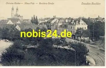 Strehlen Dresden Residenzstrasse *ca.1915
