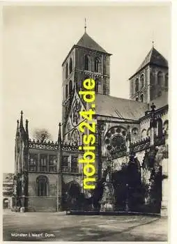 48000 Münster  Dom  *ca.1960