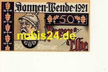 39317 Parey Notgeld 50 Pfennige 1921