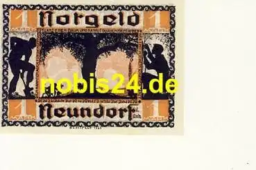 39418 Neundorf Notgeld 1 Mark 1921