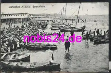 17419 Ahlbeck Seebad Strandleben o 19.6.1919