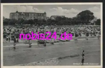 17419 Ahlbeck Seebad Badestrand o 20.6.1951