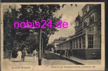 17419 Ahlbeck Promenade Ahlbecker Hof o 29.7.1926